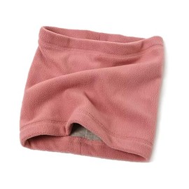 ENSTAB Loop Scarf Children's Cotton Thick Tube Scarf Children's Winter Baby Scarf Baby Loop Neck Warmer Girls and Boys, Dark pink