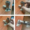 180 Degree Hinges Frameless Cabinet Doors Hinges Concealed Hydraulic Adjustable
