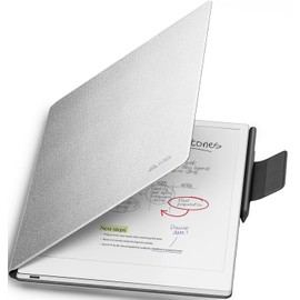 2024 Premium Grey PU Leather Case for Remarkable Paper Pro 11.8" - Durable Protective Folio with Auto Sleep/Wake and Magnetic Closure