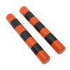 1 Pair Rhythm Sticks Wooden Case Iron Beads Sand Stick