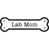 Lab Mom Dog Bone Car Fridge Magnet 2x7 Great Quality