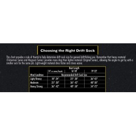 Lindy Drift Control Original Series Drift Sock (40-Inch ) (DCSS40)