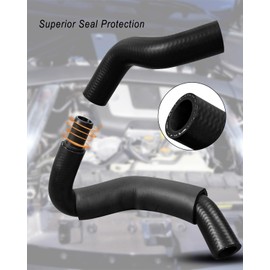 Heater Hose Connector Kit Fit for Nissan 370Z 2009-2017, Infiniti EX37 FX37 G37 M35h M37 EX35 FX35 G25 G35 370Z Q70 Q70L Q50 QX50 QX70 Q40 Q60, Replace 92417-JK20A 92401-JK20A 92402-JK20A