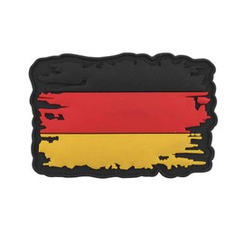 Emblem 3D Rubber Patch Vintage Flag 5 x 7.8 cm Badge Germany