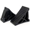 Rubber Wheel Chocks for RV Trailer Upgraded Deformable Design 2