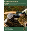 LAGOM Folding Camp Saw for Cutting Branches, 11.4" Curved Blade