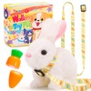 Tagitary Plush Toys Electronic Toy with Sounds,Wiggling Ears,Twitching Mouth and