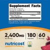 Nutricost Beet Root | Raíz de Remolacha Orgánica | 180