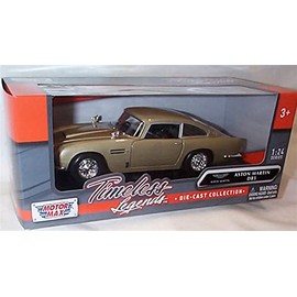 motor max timeless legends Aston Martin DB5 Gold Vehicle 1:24 scale diecast model
