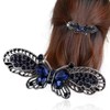 Fashion Hair Barrettes, Alloy Rhinestone Spring Hair Clips, Ponytail Top