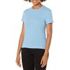 Theory womens Tiny Tee in Cotton T Shirt, Oasis, Medium