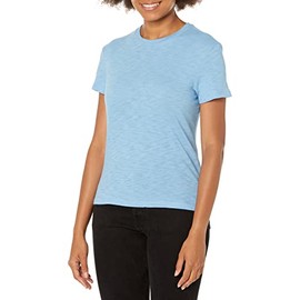 Theory womens Tiny Tee in Cotton T Shirt, Oasis, Medium US