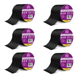 Cinta Antiderrapante Gruesa Y Resistente Pack 6 Pzs Full