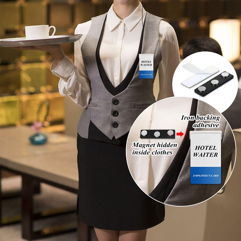 CHROMACRAFT 15 Pairs Curtain Magnet Clips, Blackout Curtain Fixing Clips,