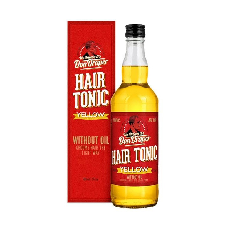Don Draper - Hair Tonic Yellow - Hair Tonic