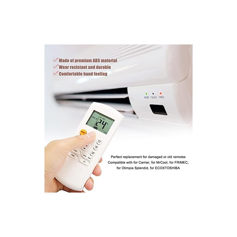 Remote Control Replacement Air Conditioner Remote Control,Universal Air Conditioner Remote