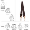 Multi Pochette Accessories Replacement Crossbody Strap Adjustable Wide Canvas Strap