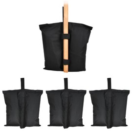 Gazebo Weights Set of 4 Gazebo Sandbags for Weighting Weights Gazebo Weight Sand Bags Trampoline Sandbag Weighted Weights Gazebo Feet Weights Sandbags Fillable up to 14 kg