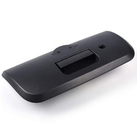 G-PLUS Tailgate Handle with Bezel Keyhole Replacement for 2001-2004 Nissan Frontier Textured Black Lift Gate Rear Outside Latch Replacement 906069Z400, 906068Z400