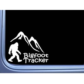 EZ-STIK Bigfoot Tracker J802 6 inch Sticker Decal Sasquatch Squatch