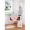 David Fussenegger Mila Baby Blanket with Stick 'Be Happy' 75