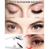BPTRKOM 1 Paar 3D Magnet Wimpern Natural Look - Wiederverwendbare
