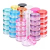 HNYYZL Contenedor Envase Vacio Balsamo 11 Colores 55piezas 5gramos