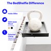 BedShelfie Wood Bedside Shelf for Bunk Bed & Top Bunk,
