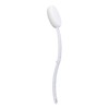 Folding Curved Handle Bath Brush with 2 Heads Anti Slip