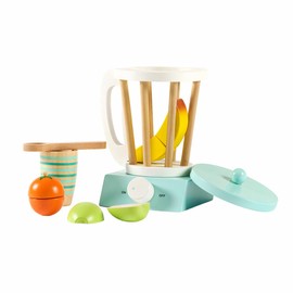 Maisonelle Nature Wooden Mixer Toy with Accessories