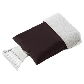 Ice Scraper with Black Glove