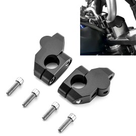 21ST Pullback Handlebar Bar Riser Clamp Kit 7/8" for MX Motorcycle ATV Scrambler 800