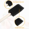 6 Pcs Foam Paint Brushes, Practical Sponge Brushes, Equipped with