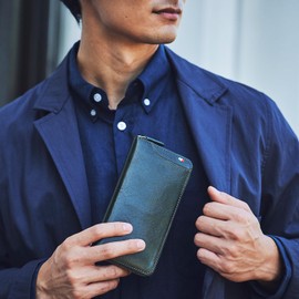 Milagro cas644 Tamponato Leather Smart Garcon Wallet (Wallet, Men's, Coin Purse, Large Capacity, Brand, Genuine Leather, Christmas, Father's Day), red (burgundy)