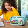 ZIPIT Half & Half Pencil Case | Large Capacity Pencil