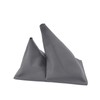 Mievlyo Manual Shift Boot Cover Synthetic Leather Gray Fit for