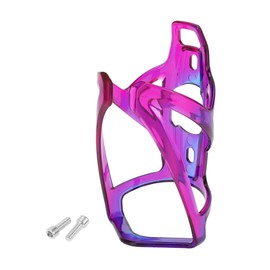 RATCHROLL 1 Pc Universal Motorcycle Bike Drink Holder Motorbike Bicycle Water Bottle Cup Holder Screw Blue Purple Plastic