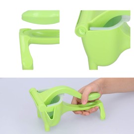 Manual Juicer V-Shaped Pouring Hole Fruit Squeezer Portable Lemon Squeezer Fruit Juicer Effortless Extraction for Orange, Watermelon, and Lemon Beverages