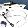 4.5in Stainless Steel Lifebuoy Ring Bracket Horseshoe Holder for Marine