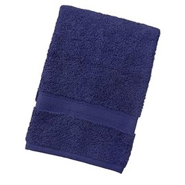 aztex Egyptian Range, 100% Cotton Towels - Bath Towel, Navy