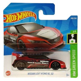 Hot Wheels - Nissan Leaf Nismo RC_02 - HW Green Speed 2/5 - HCT78 - Short Card - Intelligent Mobility - Mattel 2022