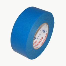 Intertape PS1/RBLU260 PS1 Premium Paper Flat Back Tape: 2" x 60 yd, Royal Blue