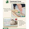 ALL4JIG 2000 Pieces Rotating Puzzle Board with 6 Drawers and