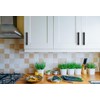 Ravinte 30 Pack Square Bar Kitchen Cabinet Handles Matte Black