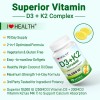 I LOVE HEALTH 10000 iu Vitamin D3 & K2, 90