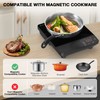 Nafewin Portable Induction Cooktop 1800W,110V Single Burner Induction Burner &