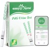 Easy@Home PdG Test Strips – At-Home Progesterone Urine Tests for Ovulation Tracking with Premom App – Fertility Support for Women – 5 Pack 