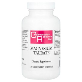 Cardiovascular Research Magnesium Taurate 125 mg, Creamy White, 180 Capsules (MAGT2)