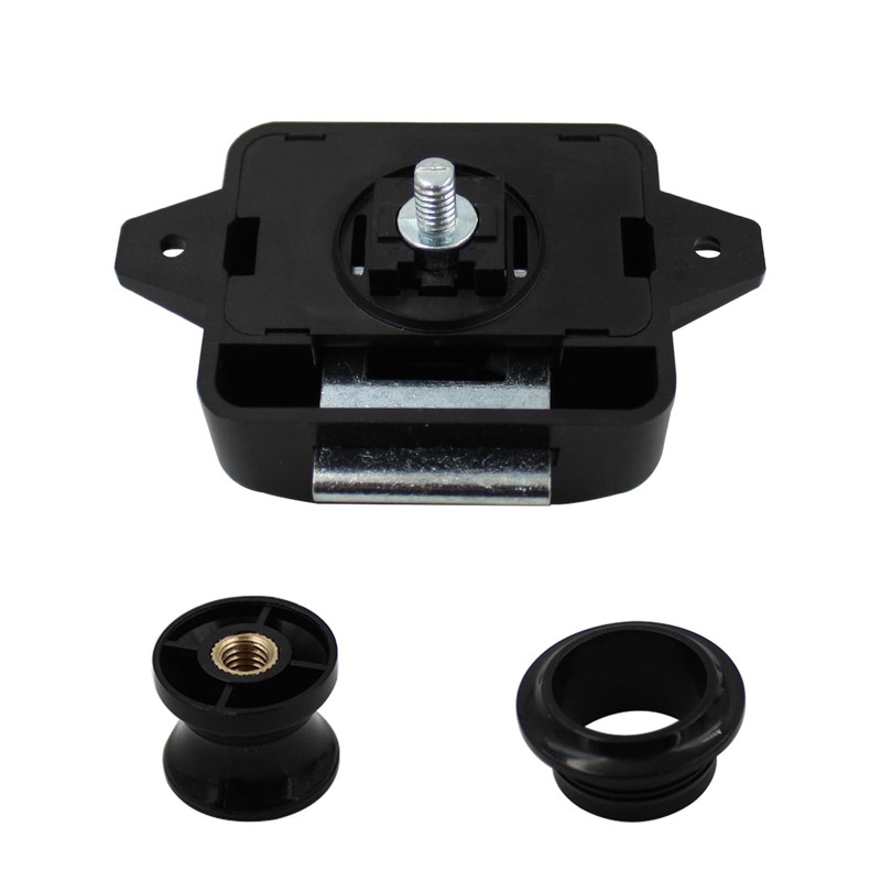 AcbbMNS 5PCS Push Button Latch Locks Keyless Cabinet Drawer Catch