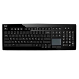 Adesso AKB-440UB SlimTouch Desktop Keyboard with Integrated Touchpad and Multimedia Hotkeys